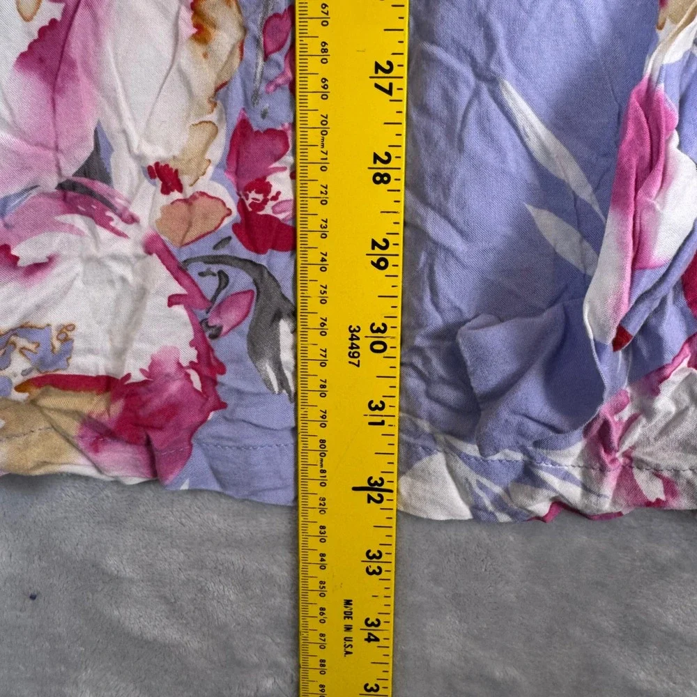 Yumi Kim Floral Dream Lover Robe‎ PJ18088 Blue Pink White Size S